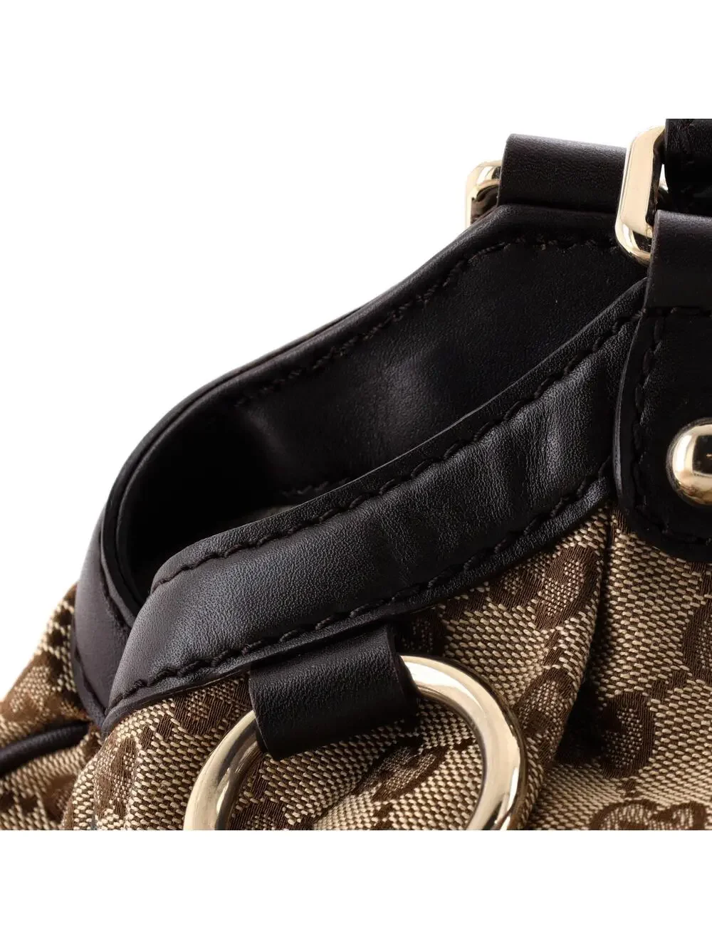 Gucci Sukey Tote Gg Canvas With Leather #333739G10B